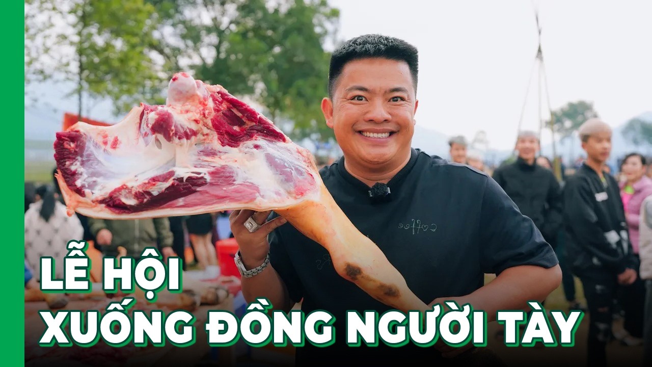 Hải SAPA TV tham gia LỄ HỘI XUỐNG ĐỒNG của người Tày tại Lào Cai & ăn rất nhiều món ngon đặc sắc