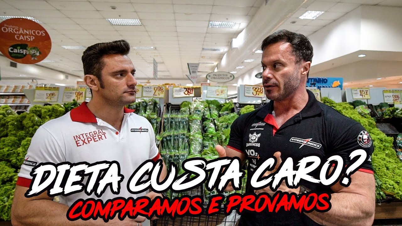 FAZER DIETA CUSTA CARO? COMPARAMOS COM UMA ALIMENTAÇÃO COMUM