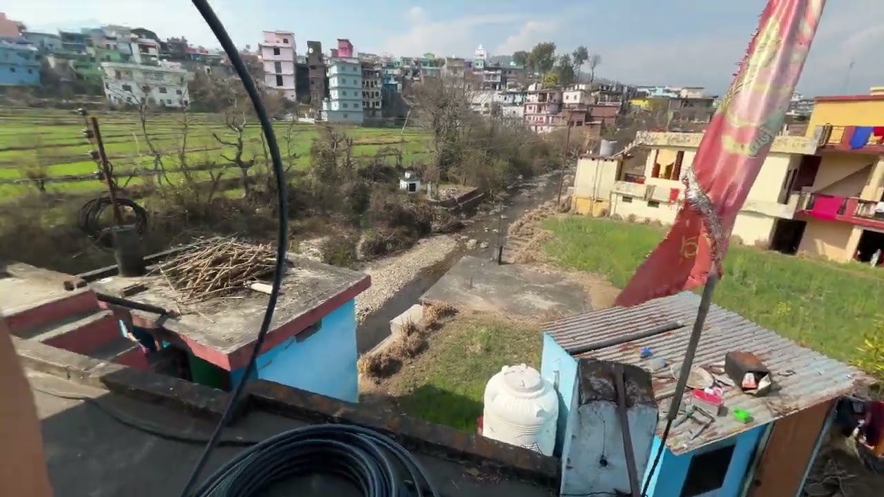 Bageshwar garur day04 rooftop solar plant #viral#trending #everyone #solar 
