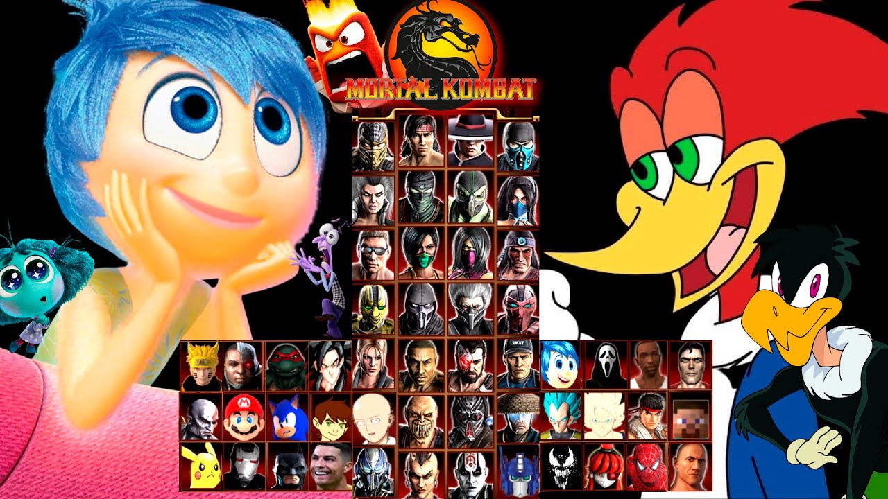 MORTAL KOMBAT 9 | JOY & WOODY WOODPECKER | EXPERT TAG LADDER | GAMEPLAY (4K60FPS)