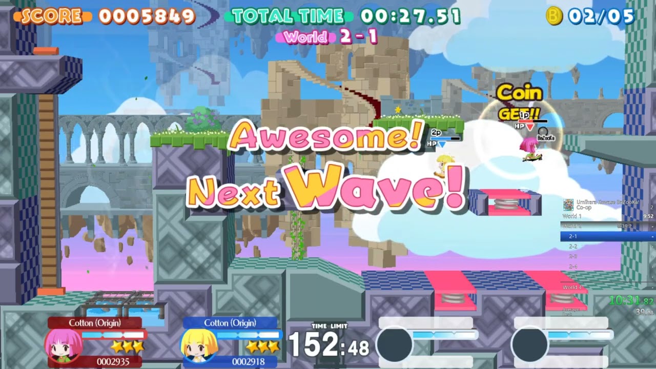 Umihara Kawase BaZooKa! - 2-1 - 1:00.88 (Co-op)