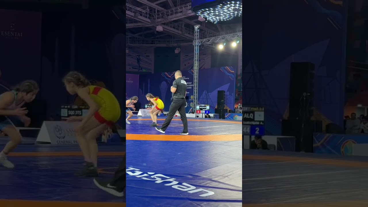 Астана қ.ЧРК U17 Женская борьба 40 кг финал 1-2 место 25.02.26.г