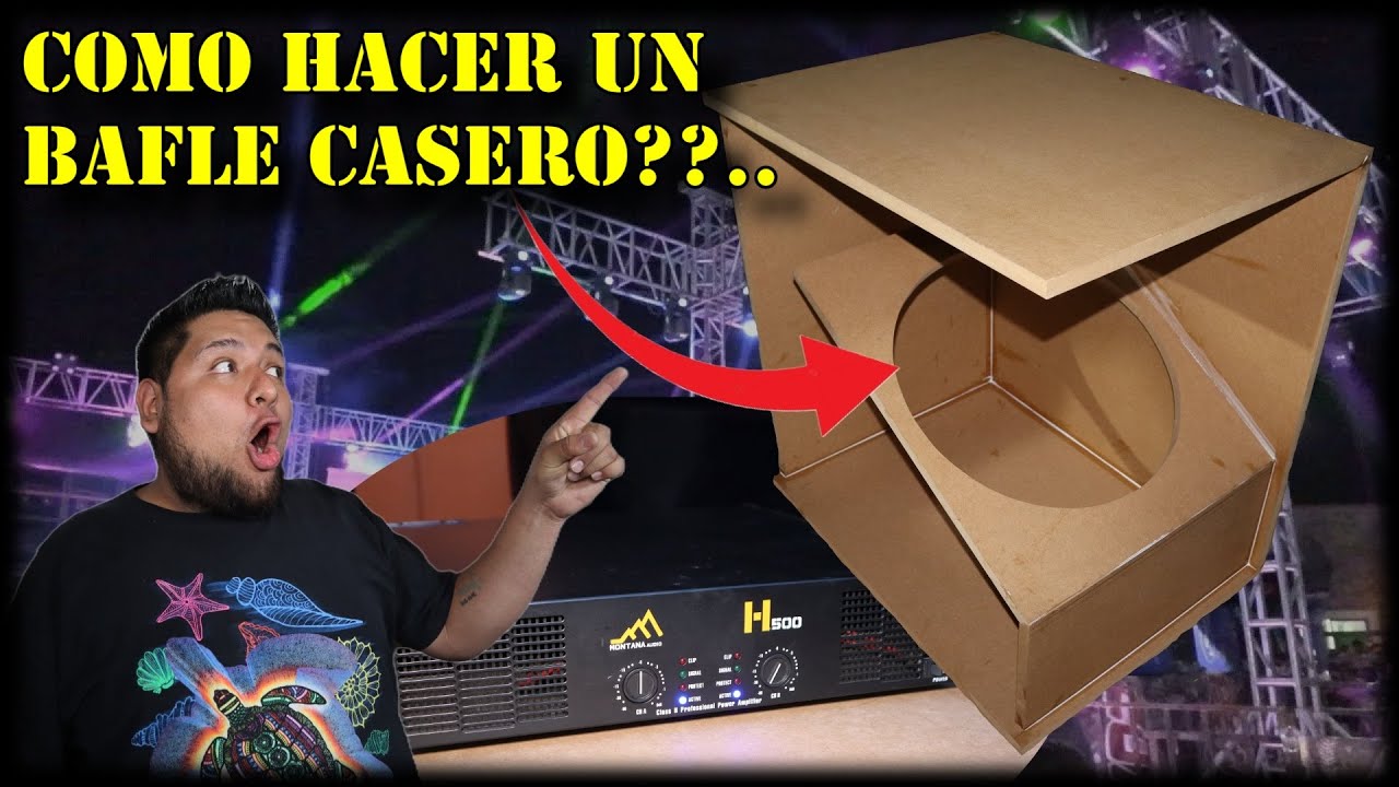 ‼️ESTOS BAFLES ME GUSTARON TANTO QUE HARÉ 6 PARA MI SONIDO 🔊  // COMO HACER UN BABFLE CASERO 😍‼️