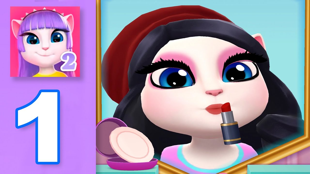 My Talking Angela 2 - Gameplay Walkthrough (IOS, Android)