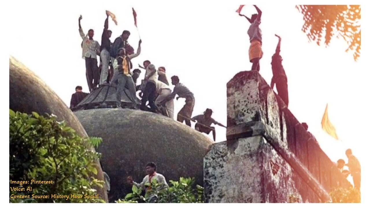 A Mythical History Of BaBaRi Masjid || Babri Masjid Demolition And Ram Mandir Construction || 🚧