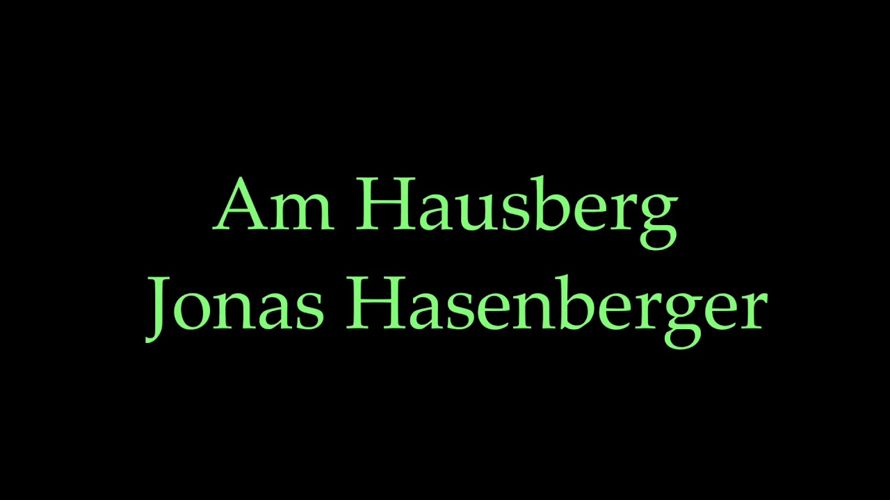 Harmonikaklasse Mag. Ludwig Gruber - Am Hausberg - Jonas Hasenberger