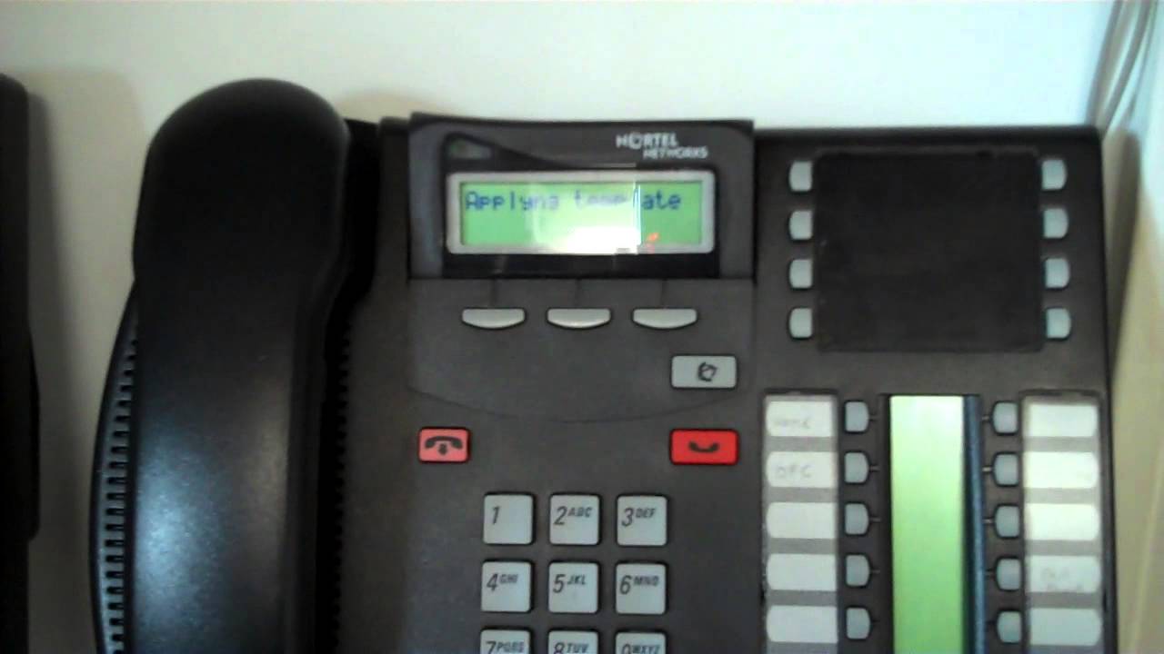 Norstar factory Reset PBX