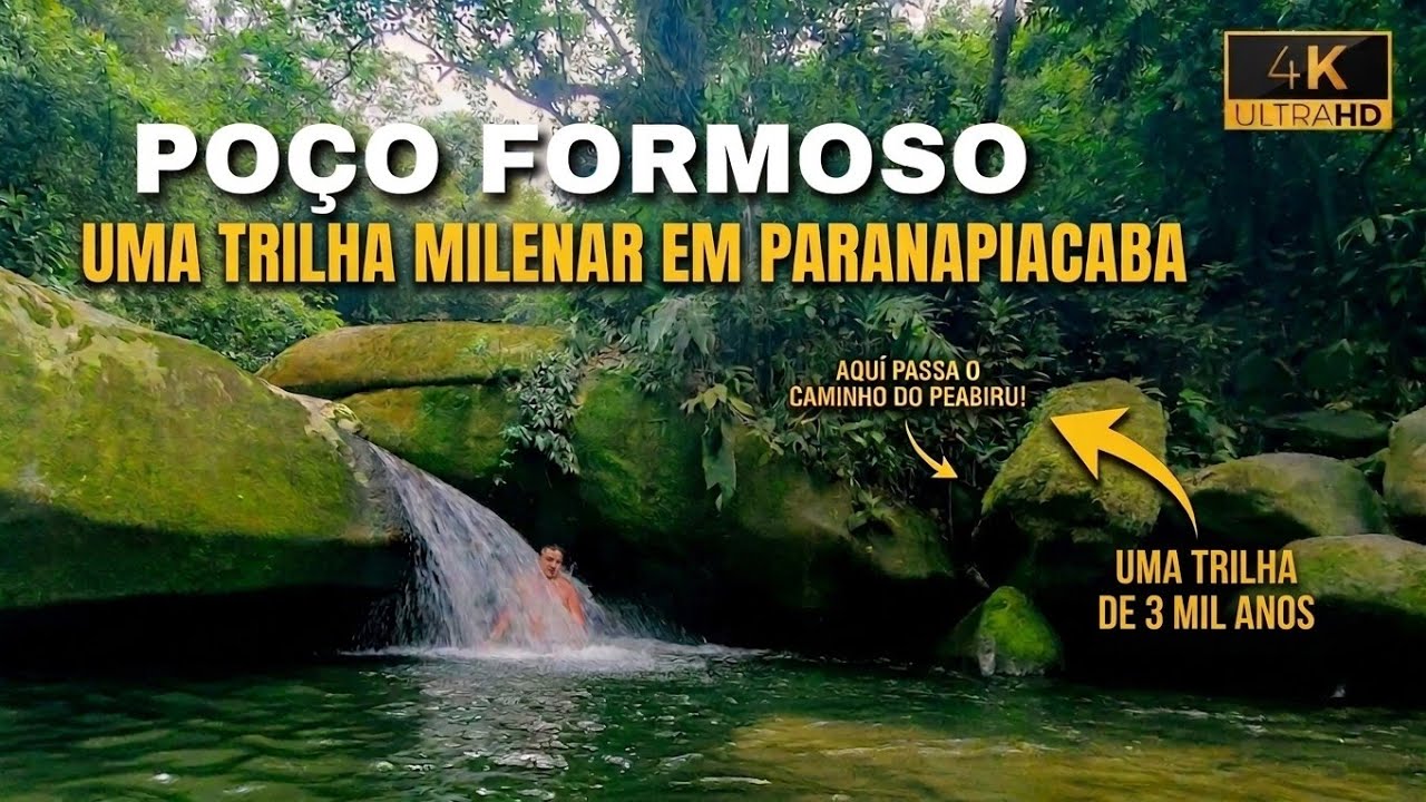 CONHEÇA A TRILHA DO POÇO FORMOSO EM PARANAPIACABA - UM CAMINHO HISTÓRICO