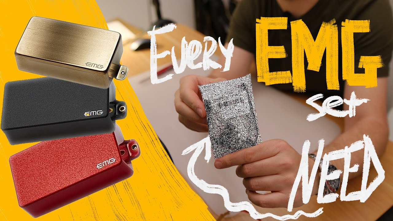 Добавьте эту деталь EMG в их комплект звукоснимателей.
