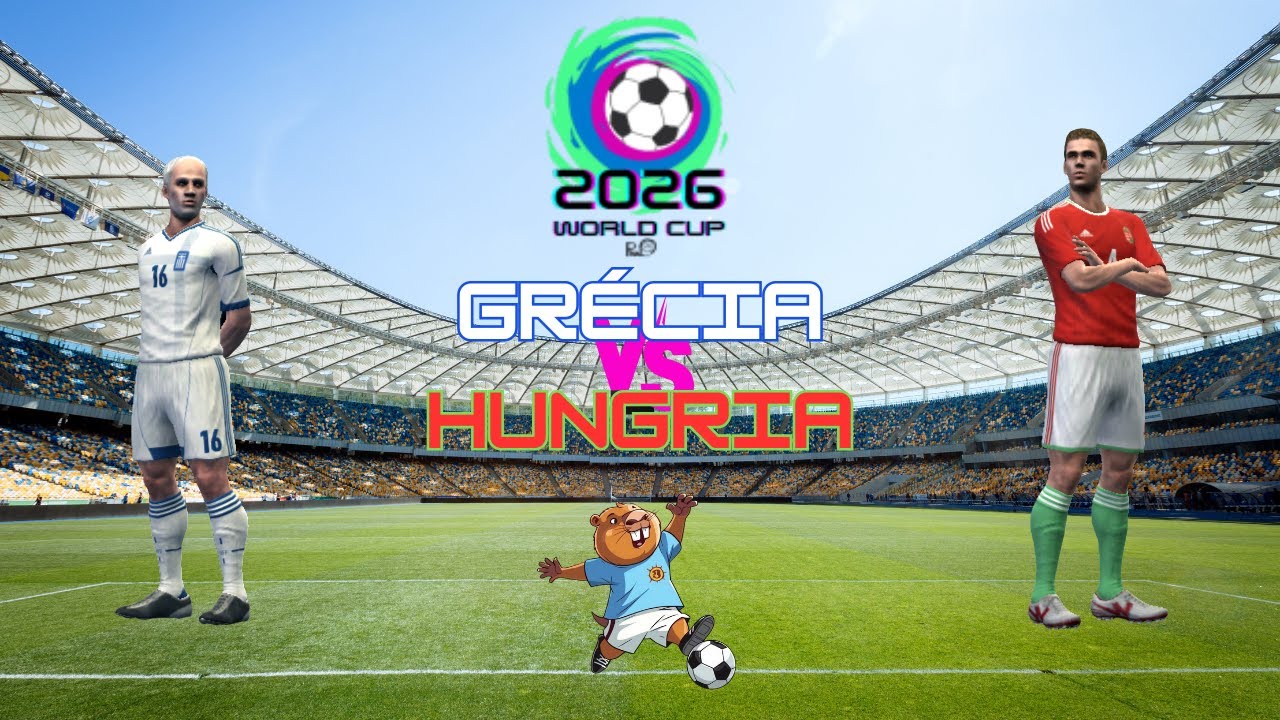 Grécia x Hungria - Eliminatórias Copa 2026 - PES 2013 PC