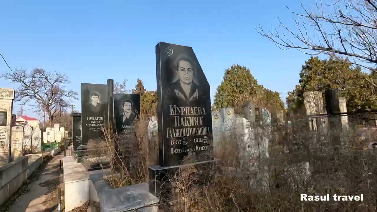 Мусульманское кладбище Махачкалы