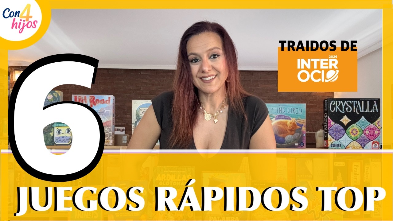 TOP 6 FILLERS traidos de INTEROCIO 🎲 Juegos r&aacute;pidos que nos han sorprendido