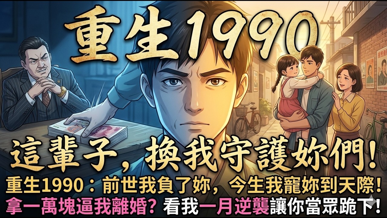 [MULTISUB] 重回1990：前世我混蛋害死妻女，重生歸來我誓要彌補一切！開局反殺萬金誘惑，一個月對賭讓情敵跪下磕頭！ | 重生 爽劇 甜寵 |