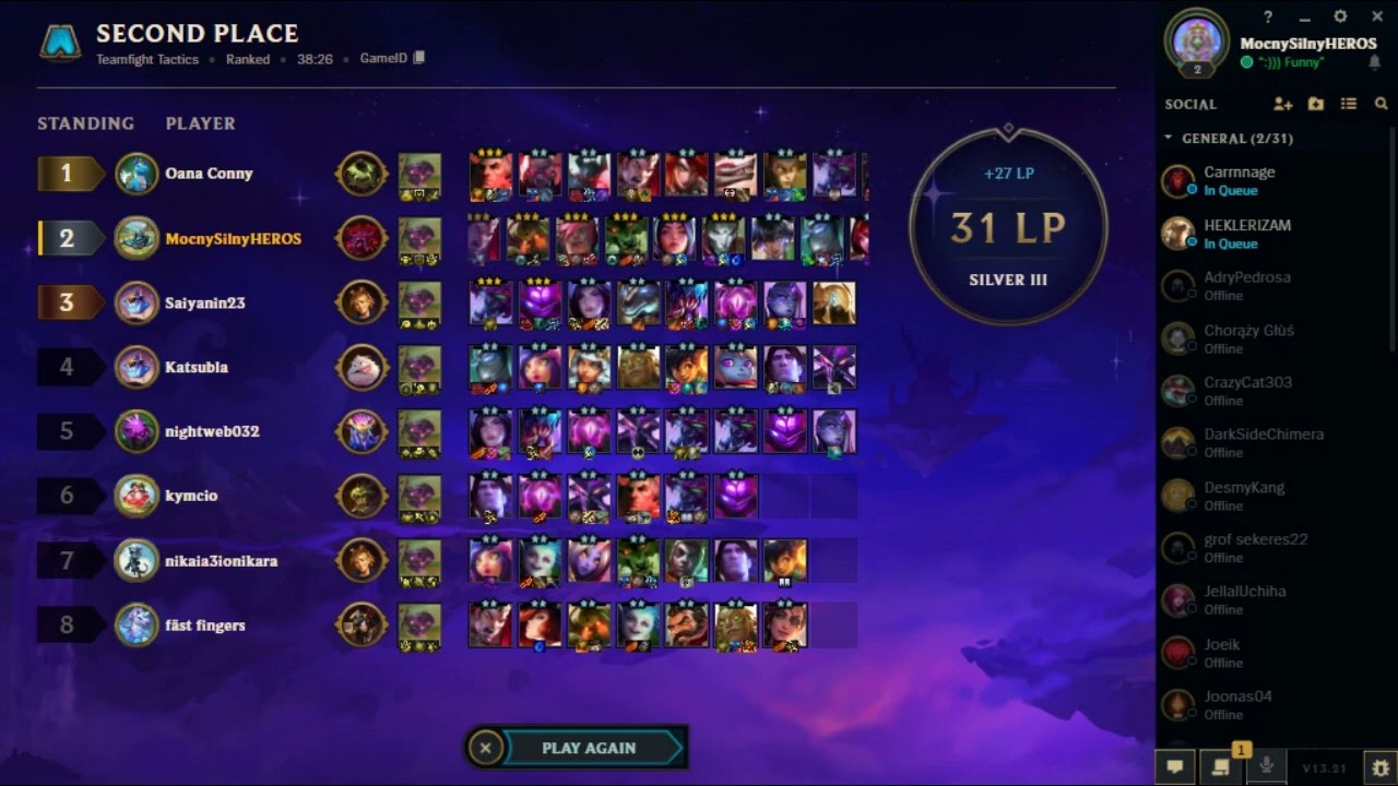 6 x 3 tier LOL TFT Masterpiece  League of legends teamfight tactics , ranked game