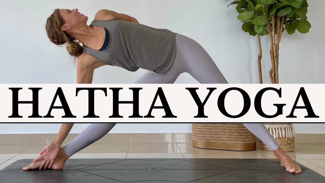 40 min Grounding Hatha Yoga: Find Peace through Movement