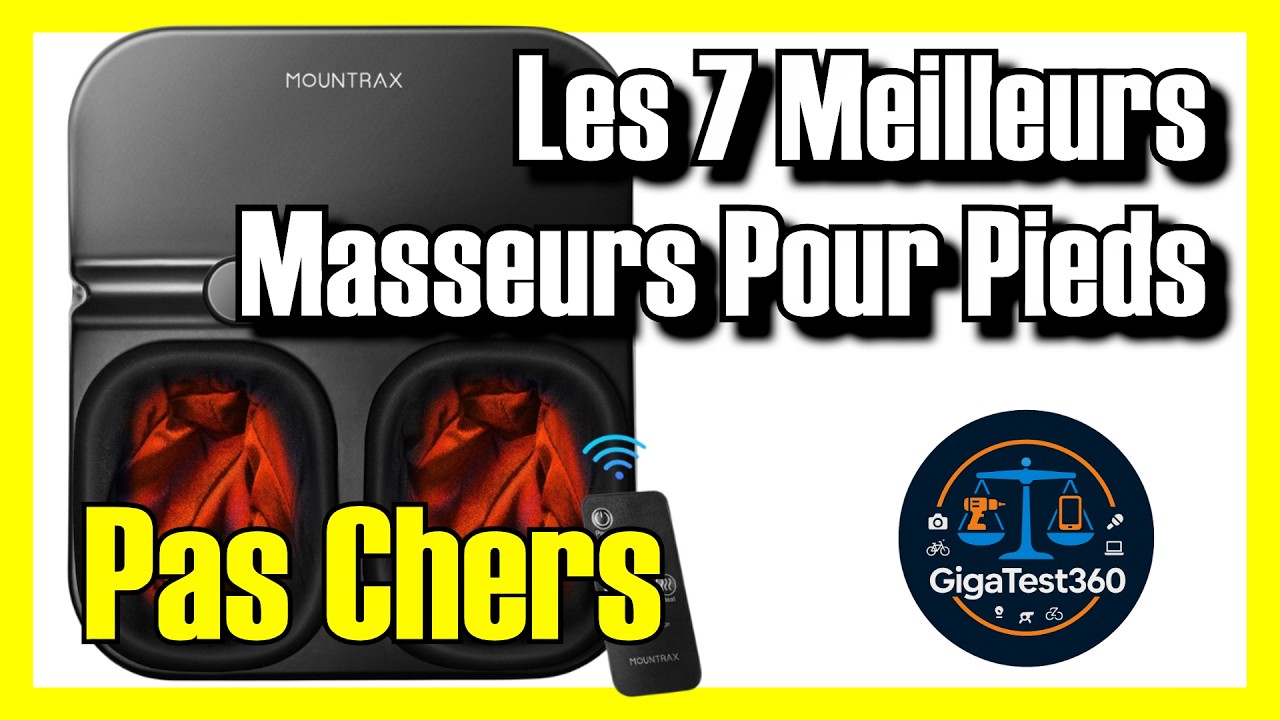🦶🔥 Les 7 MEILLEURS Masseurs Pour Pieds PAS CHERS sur Amazon [2026]✅[Qualité/Prix] massage