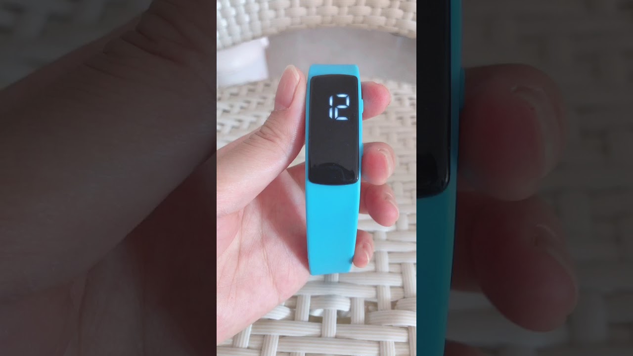 How to set iGANK T6 Pedometer Watch Simple Fitness Tracker Walking Pedometers