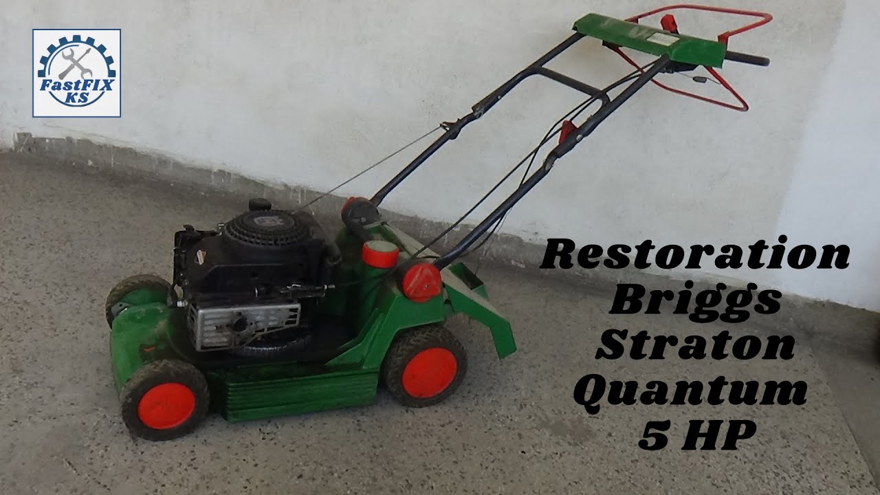 Self-propelled Mower, Briggs & Stratton Quantum Engine 5HP | RESTORATION