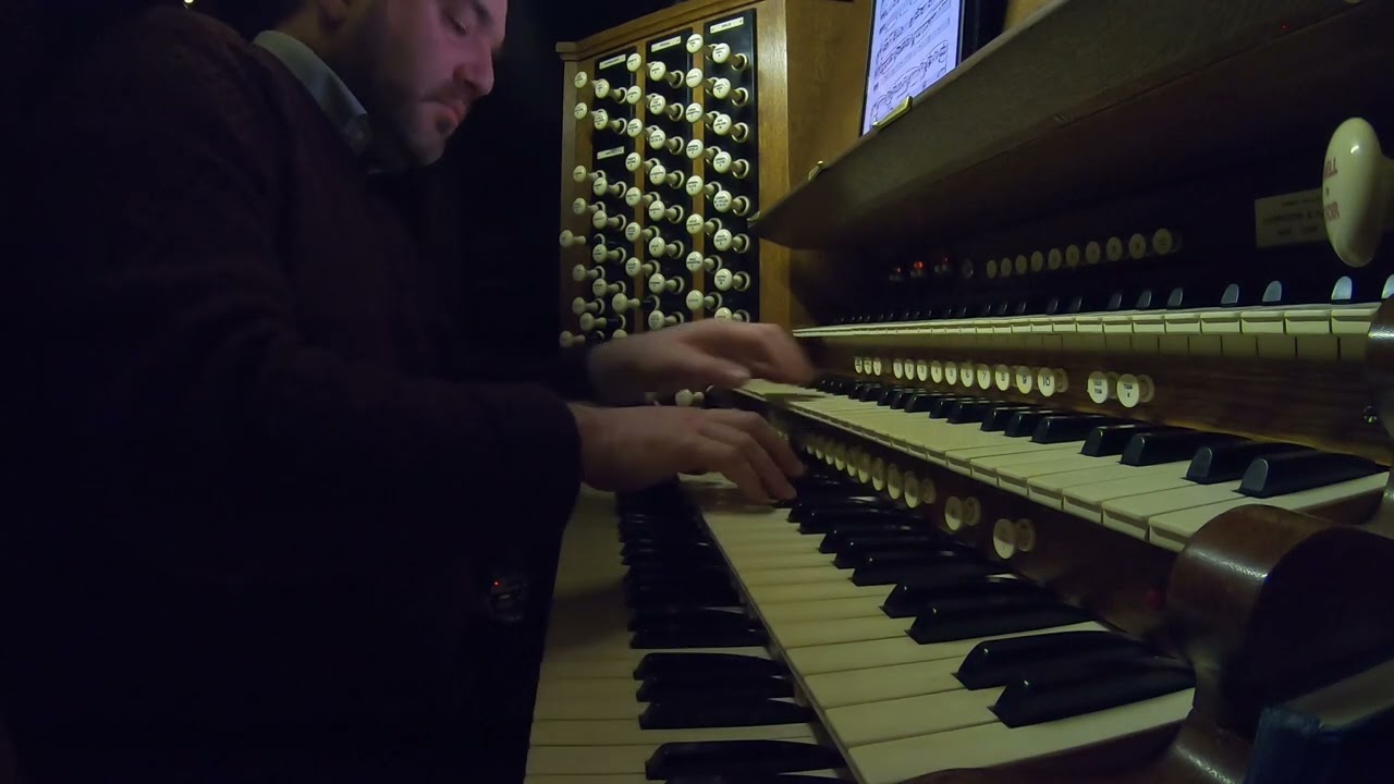Daniel Cook plays Psalm Prelude Set 2 No 2 by Herbert Howells from Durham Cathedral