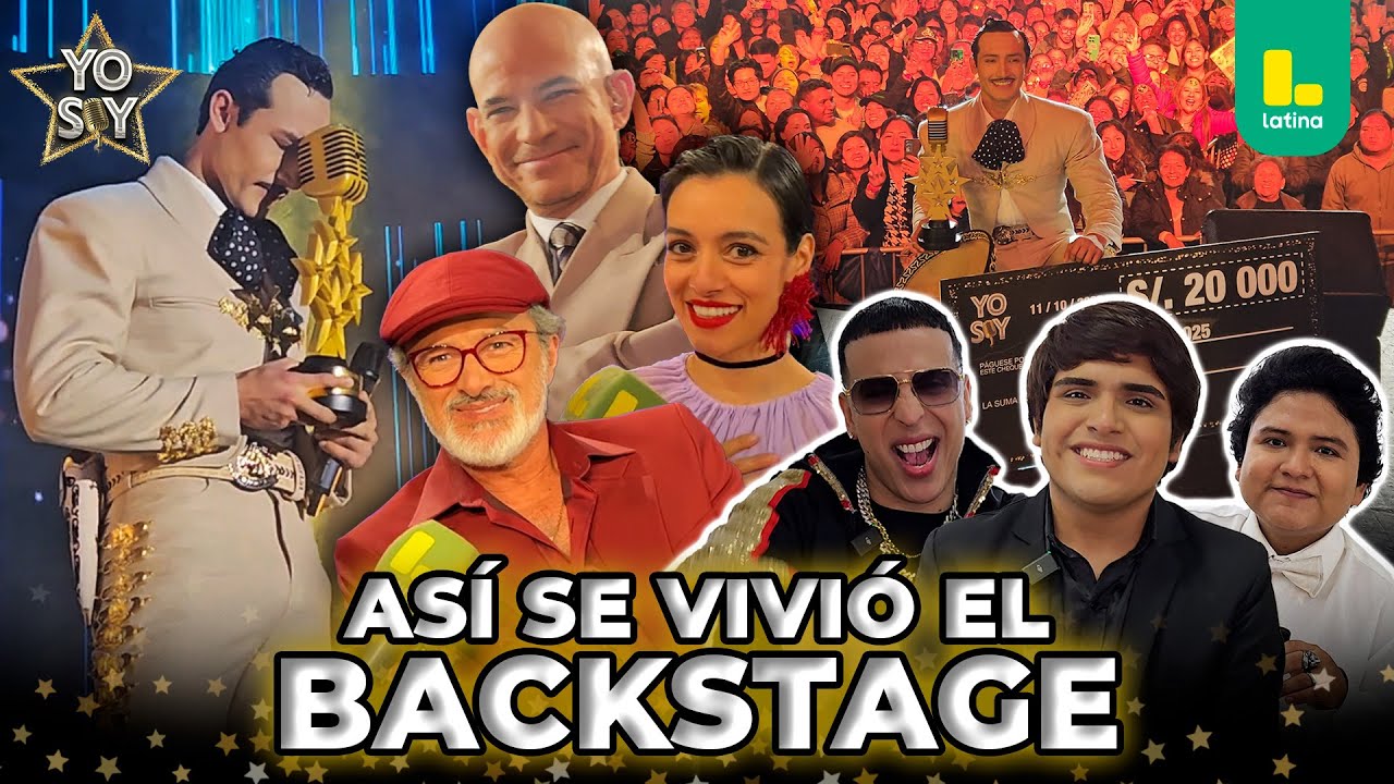¡EXCLUSIVO! Detrás de cámaras IMPACTANTE de la FINAL de YO SOY 2025 | Entrevistas, reacciones y más