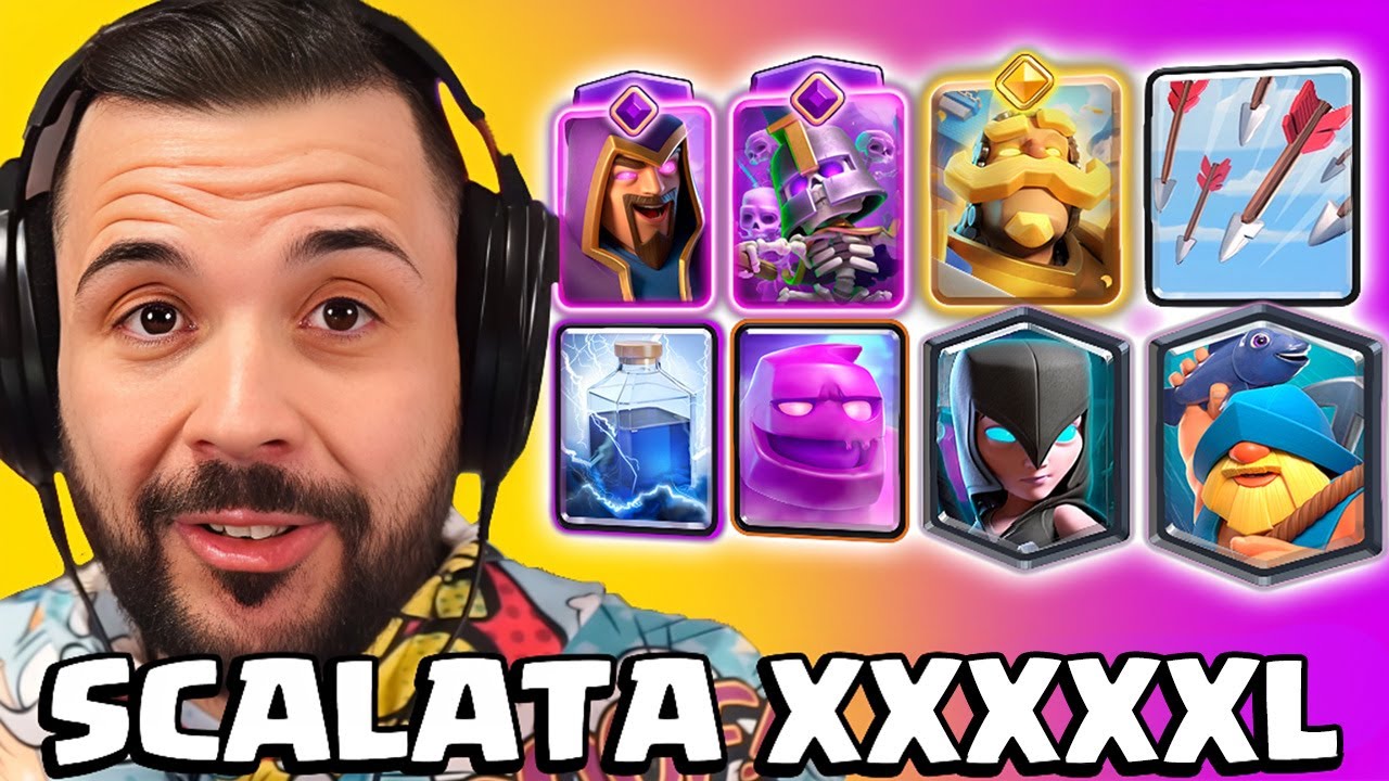 metto a Fuoco la Lega 5 di CLASH ROYALE - Scalata XXXXXL