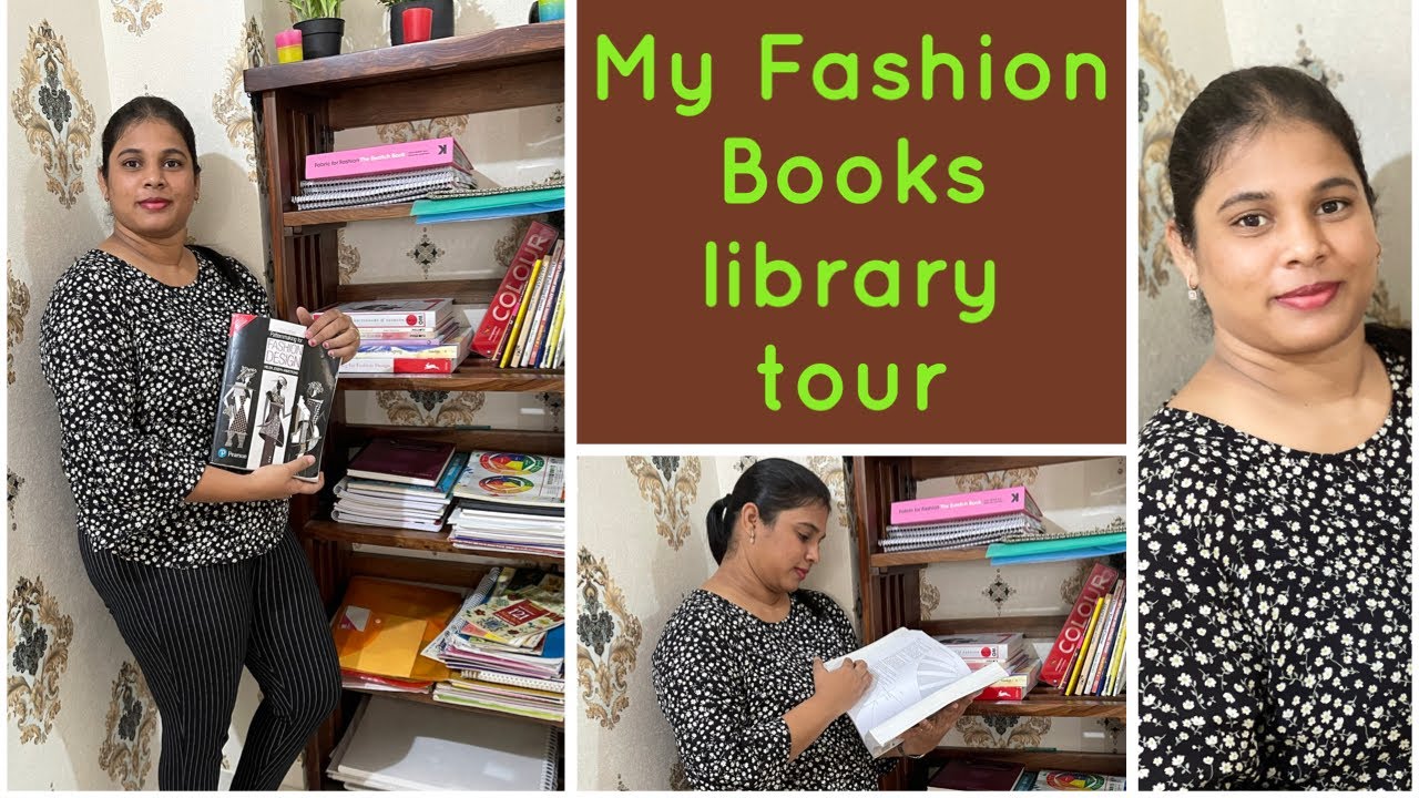 My Fashion Books Library Tour