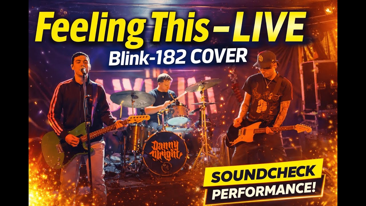 Feeling This – Blink-182 | Live Band Cover (Soundcheck Performance)