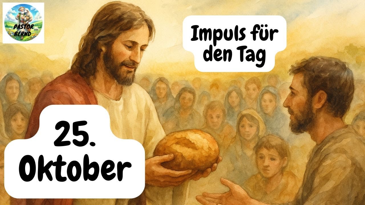 Impuls f&uuml;r den Tag &ndash;25. Oktober 2025 &ndash; Pastor Bernd
