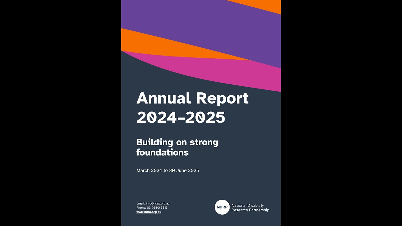 NDRP Annual Report 2024–25 (Audio Version)
