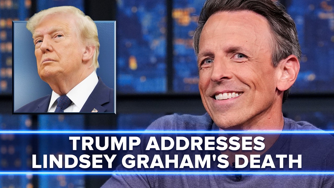 Trump Addresses Senator Lindsey Graham's Death