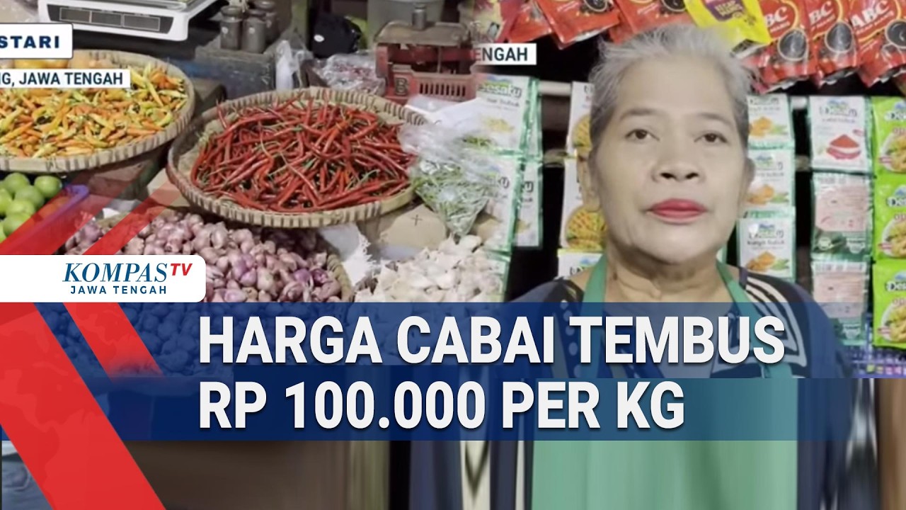 Harga Cabai di Semarang Tembus Rp 100 Ribu Per Kilogram