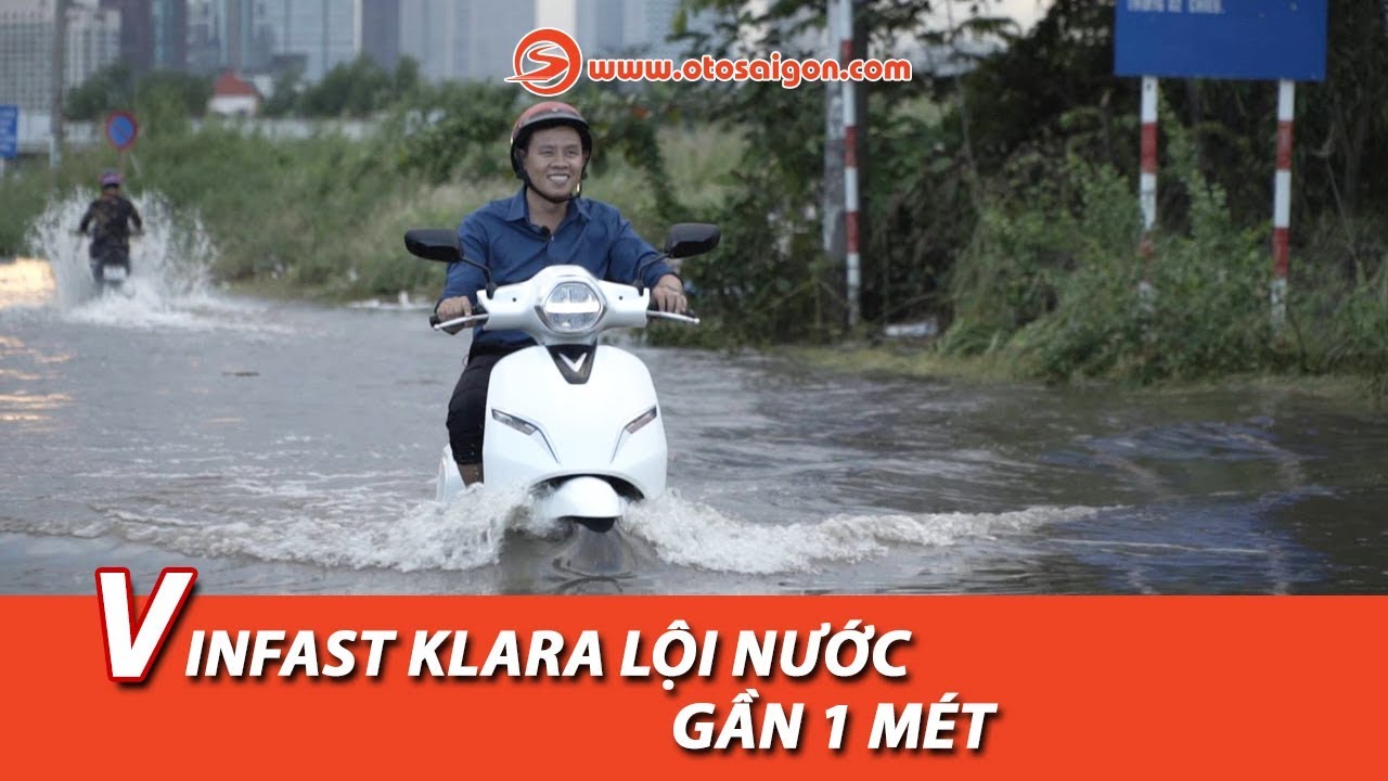 VinFast Klara lội nước gần 1 mét và cái kết