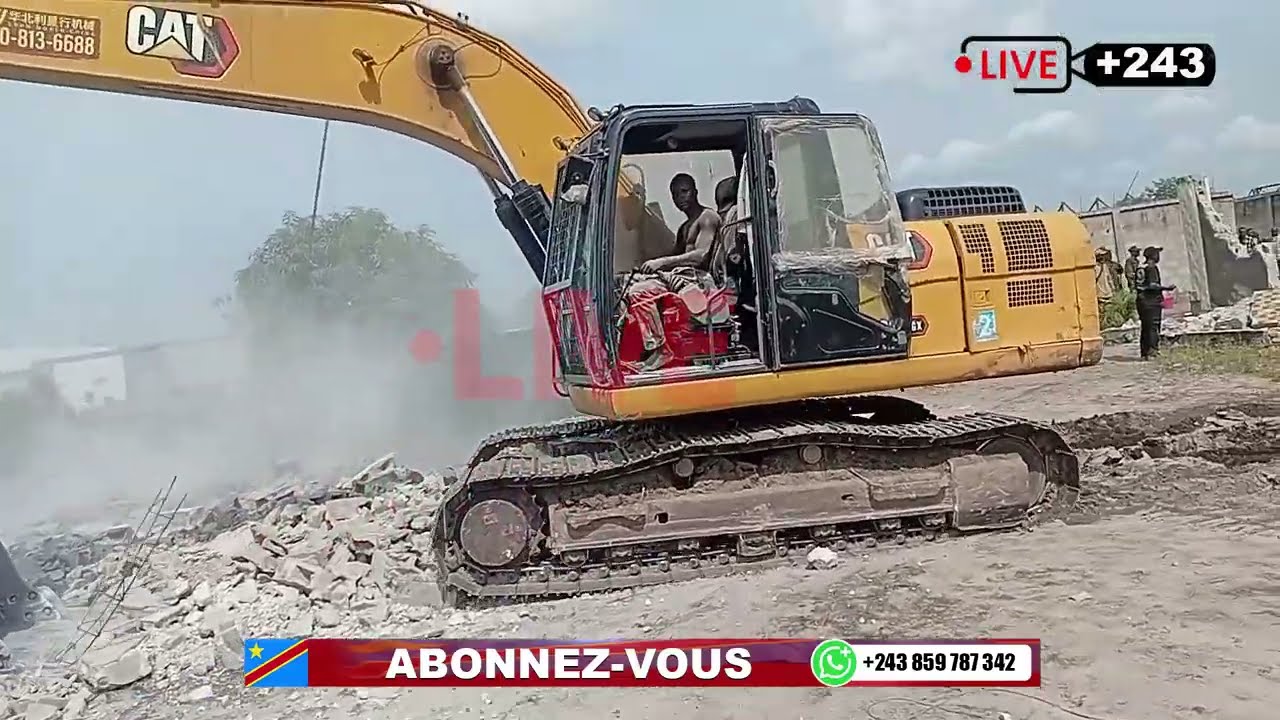 🚨 DÉMOLITION SPECTACULAIRES DE CITÉ DE LA DIASPORA 😭 BANA POTO BA NDAKU EKWEYI 