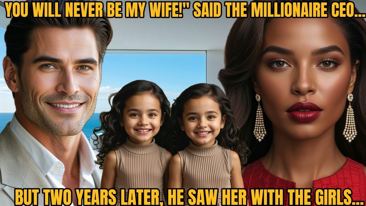 “‘You’ll Never Be My Wife,’ Said the Millionaire  Two Years Later, He Saw Her — With His Daughte