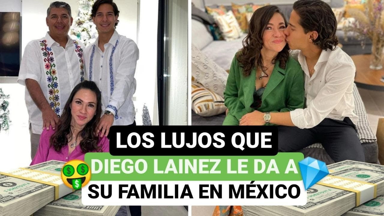 🔥 Los lujos que Diego Lainez 💎 le da a su familia en México 😎
