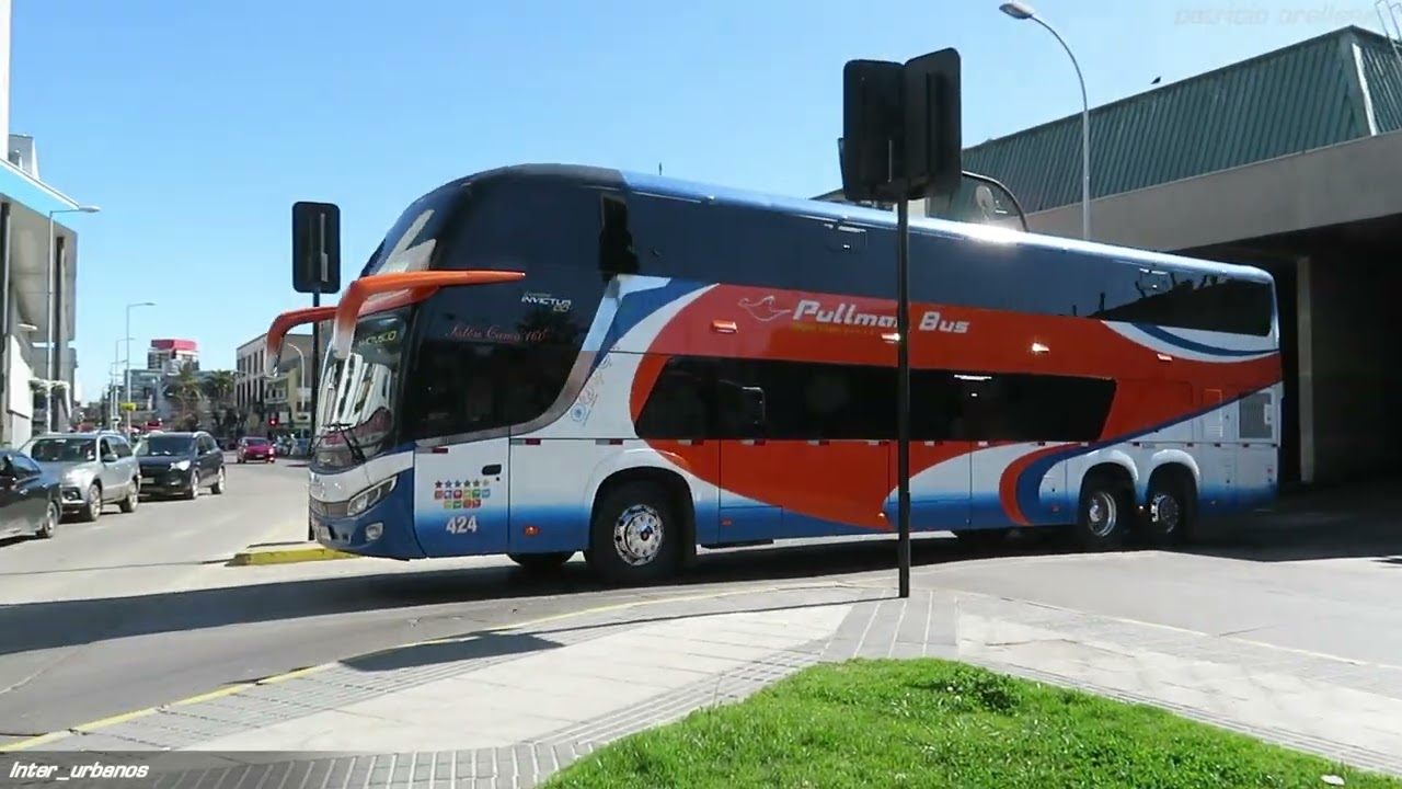 buses en el terminal de viña del mar (eme bus, turbus, cejer , pullman bus costa central y mas!)