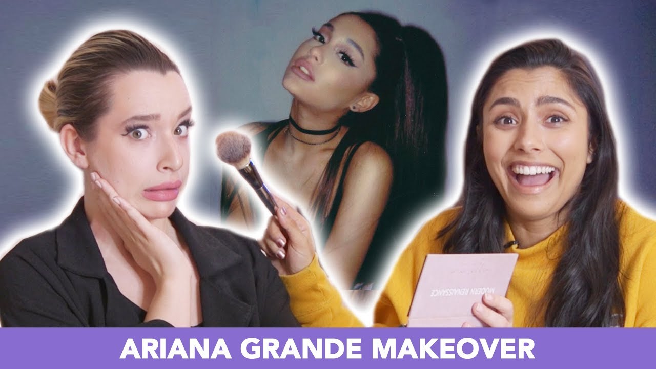 I Tried Giving An Ariana Grande Makeover