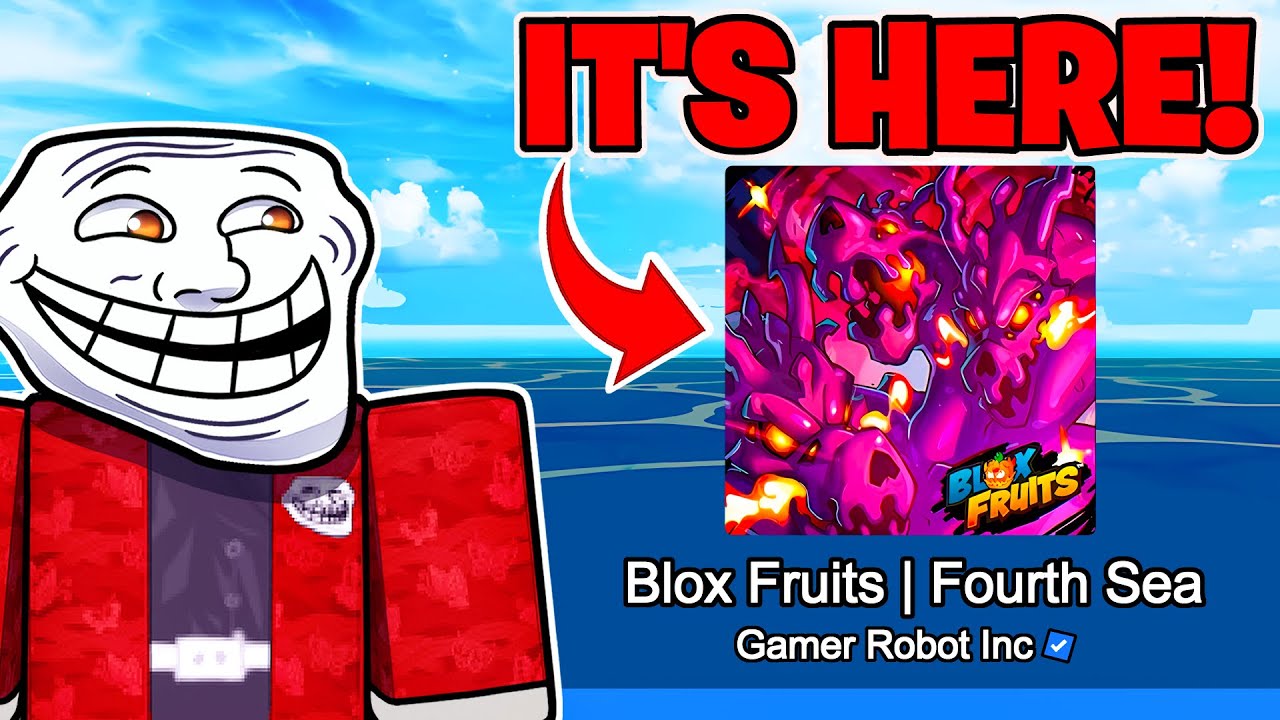 FOURTH SEA Update In Blox Fruits..
