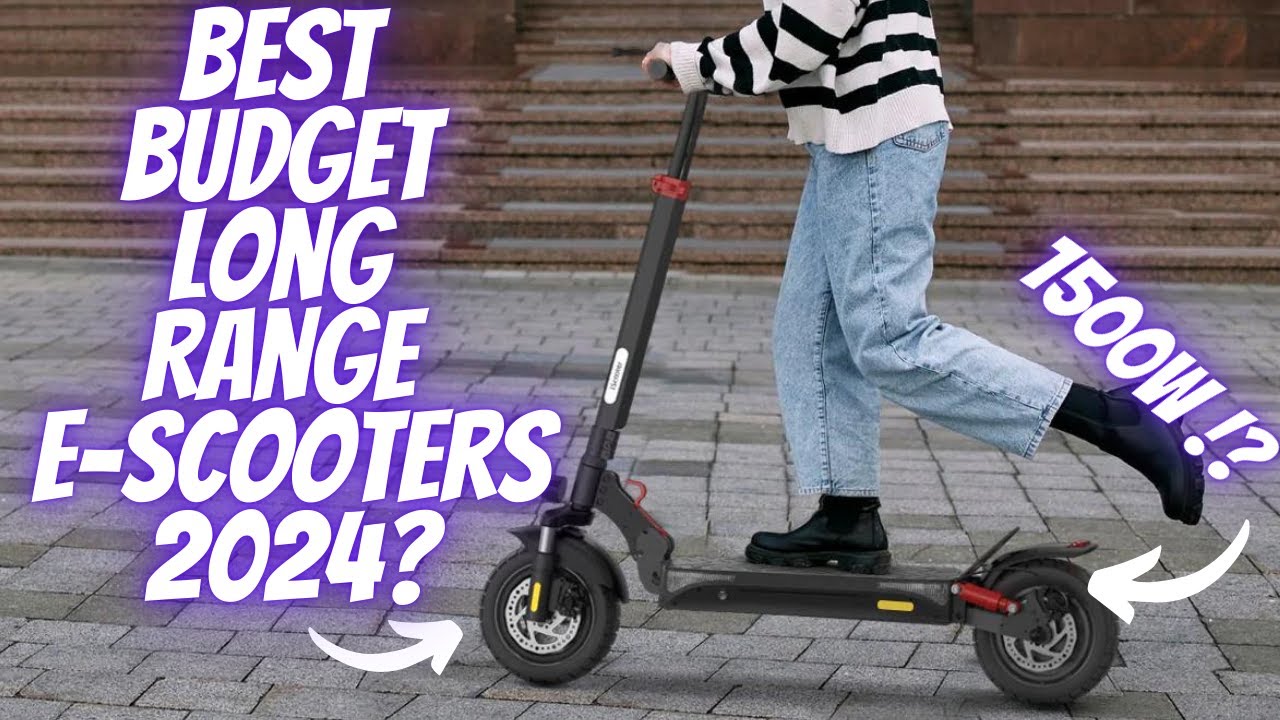 6 Best Budget Long Range Electric Scooters 2024!