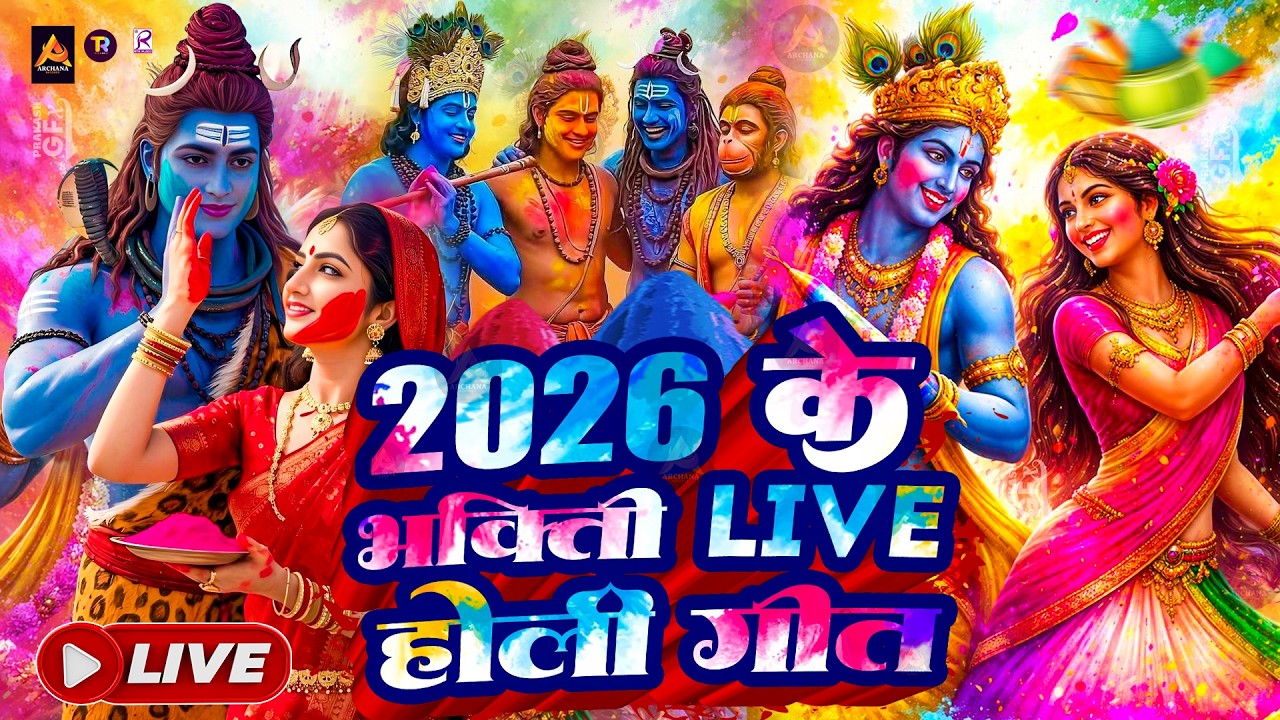 #Live | भक्ति होली गीत 2026 | Bhakti Holi Song 2026 | Holi Geet 2026 | Holi Ke Gana | भक्ति होली गीत
