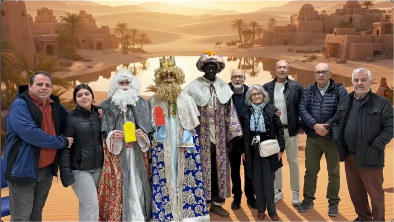 Llegada de los Reyes Magos a nuestro barrio.