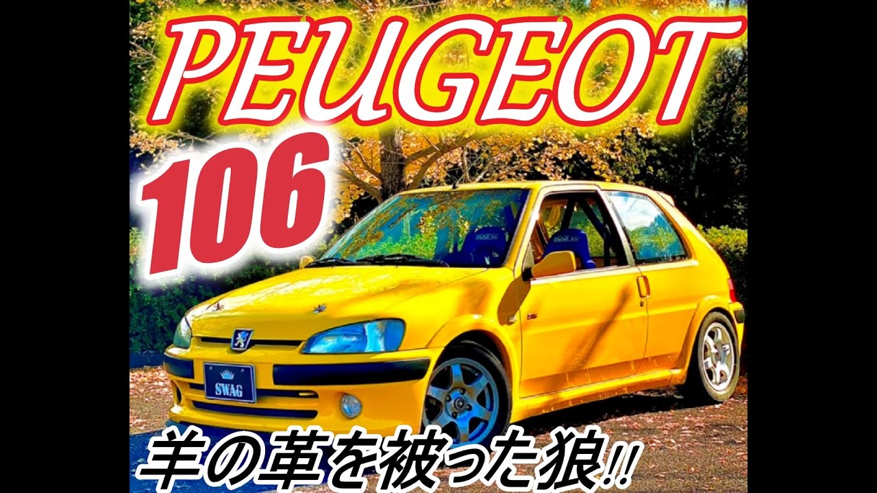 【番外編】フランスの名車！プジョー１０６Sご紹介！フルサーキット仕様！！