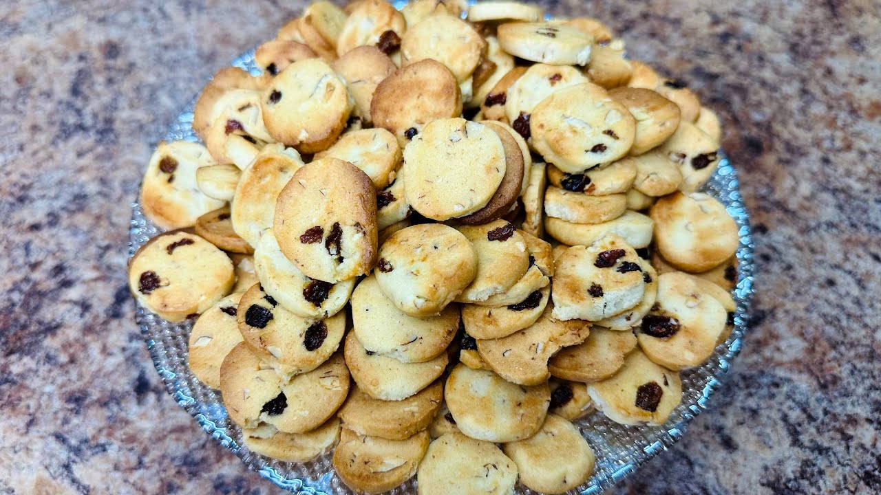 Ne les achetez plus !😋 Voici des délicieux sablés aux fruits secs maison en peu d’ingrédients👌