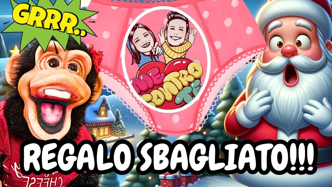 BABBO NATALE SBAGLIA IL REGALO DEI ME CONTRO TE A ISOTTA. MA SIAMO SICURI CHE SI SIA SBAGLIATO LUI?