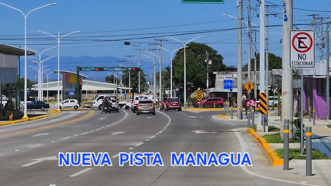 CUARTA ETAPA DE LA NUEVA PISTA MANAGUA