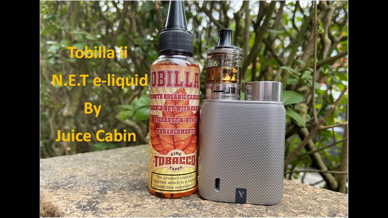 Tobilla II N.E.T e-liquid review | By Juice Cabin