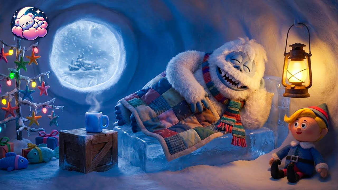 Bumble's Cozy Christmas Night ❄️ Soft Piano Instrumentals & Vintage Carols for Calm Holiday Evenings