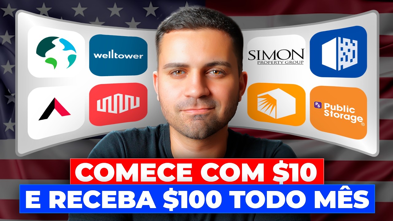 REITS PARA RECEBER DIVIDENDO EM D&Oacute;LAR TODO M&Ecirc;S COME&Ccedil;ANDO COM $10
