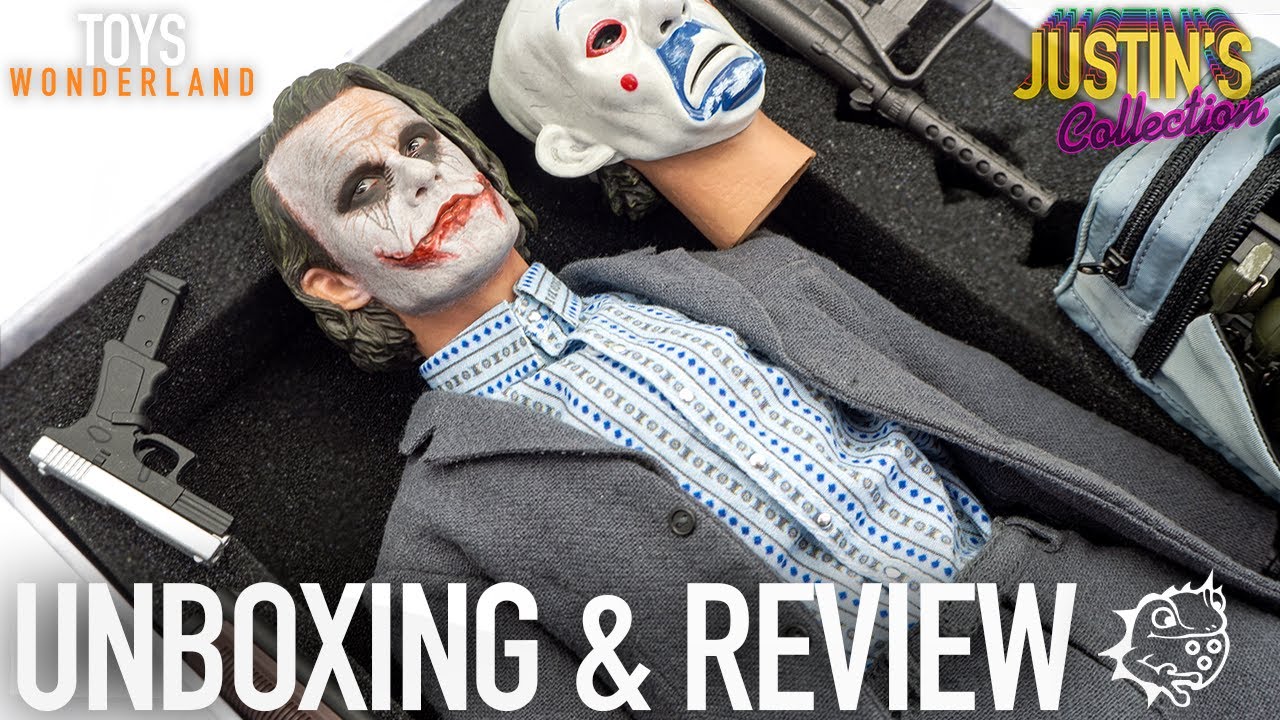 Bank Robber Joker Batman The Dark Knight 1/6 Scale Figure Daftoys Unboxing & Review