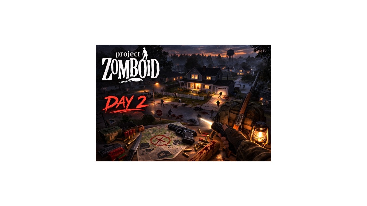 Project Zomboid Gameplay No Commentary – Scavenging Houses for Weapons